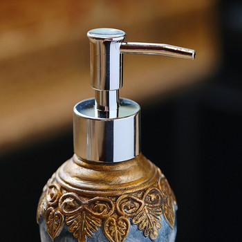 Retro Agate Dispenser Pump 300ML Μπουκάλια υγρής λοσιόν χεριών που ξαναγεμίζουν Μπουκάλια αποθήκευσης σαμπουάν μπάνιου με τζελ ντους Nordic Style