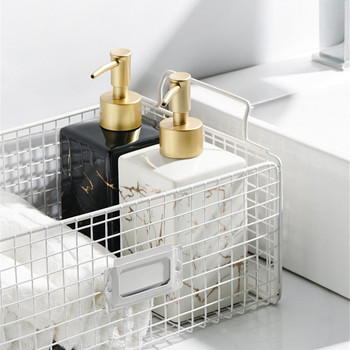 450ml Marbling Ceramic Soap Dispenser Nordic Liquid Replace Empty Storage Bottle Bath Sanitizer Hand Dispenser Dispenser Bottle