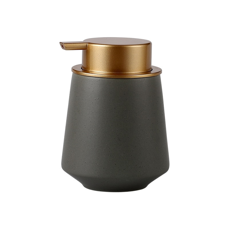 400 ml-es fürdőszobai kiegészítők készlet kerámia folyékony szappan adagoló flakonok tusfürdős flakon kézi prés adagoló Sabonete Liquido