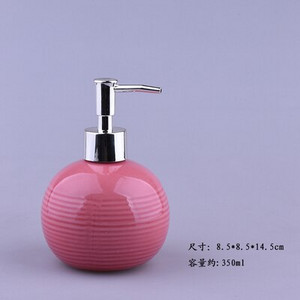 Kūrybinis keramikinis dušo želė buteliukas, lengvas prabangus buitinis muilo dozatorius, vonios kambario aksesuarai, vonios kambario dekoravimo priedai