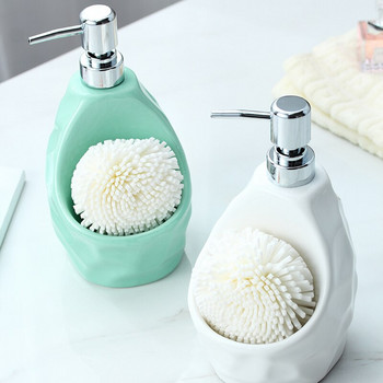 Креативна керамична бутилка за душ гел, лек луксозен дозатор за домашен сапун, аксесоари за баня, аксесоари за декорация на баня