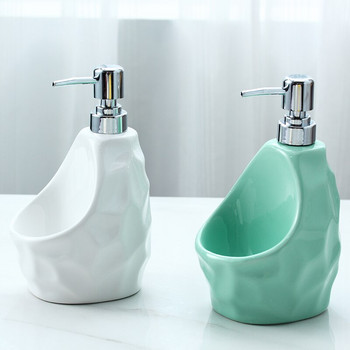 Креативна керамична бутилка за душ гел, лек луксозен дозатор за домашен сапун, аксесоари за баня, аксесоари за декорация на баня