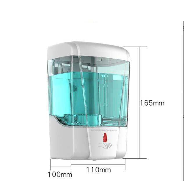 dozator sapuna na baterije 700 ml beskontaktni zidni spremnik za pranje ruku na baterije s pametnim senzorom za kupaonicu