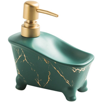 Marble Texture Ceramic Soap Dispenser Nordic Creativity Μοντέρνα μπουκάλια για σαμπουάν Αξεσουάρ διακόσμηση μπάνιου τουαλέτας