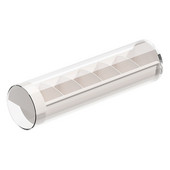 Spintos tvarkyklės laikymo dėžutė su skaidriu dangteliu sulankstomas apatinis trikotažas.