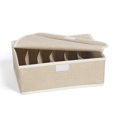 Fehérnemű Tároló doboz Összehajtható fiók Szervező fehérneműhöz Zokni Rövidnadrág Melltartó Otthoni Szekrény Ruha Rendszerező Mosható