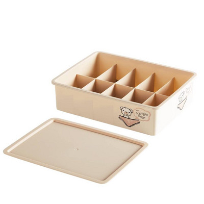 OTHERHOUSE Női Férfi Fehérnemű Szervező tároló doboz tok fedő fiókkal Szekrény Rendező Sálak Zokni Melltartók