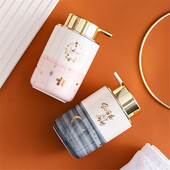 400 ml putojantis muilo dozatorius vonios kambario rankų dezinfekavimo priemonė dušo želė Šampūno buteliukas Šiaurės keramikos tuščias pildymas Sandėliavimas Subbuteliai