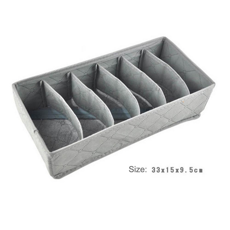 3 db/Szett Több méretű fehérnemű melltartó tároló doboz táskák rendező fiókos szekrény rendező dobozok fehérneműhöz, sálhoz, zoknihoz, melltartóhoz