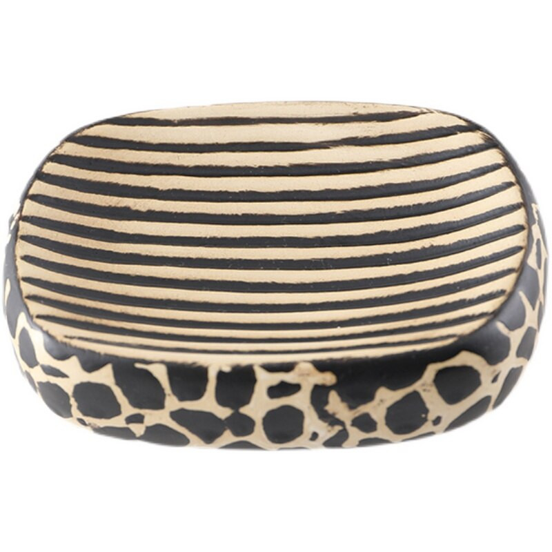 „Vintage Leopard Print“ keraminio muilo dozatorius, skystas losjonas, buteliukas, muilo indas, rankų dezinfekavimo priemonė, nešiojamasis dušo želė buteliukas 35