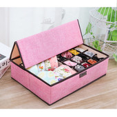 Apatinių drabužių laikymo dėžė Sulankstoma drabužių spinta Drabužių laikymo dėžutė kelnaitėms kojinėms Liemenėlė Tinklelis Stalčių laikymo Organizatoriai Medvilniniai skalbiniai