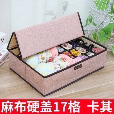 Apatinių drabužių laikymo dėžė Sulankstoma drabužių spinta Drabužių laikymo dėžutė kelnaitėms kojinėms Liemenėlė Tinklelis Stalčių laikymo Organizatoriai Medvilniniai skalbiniai