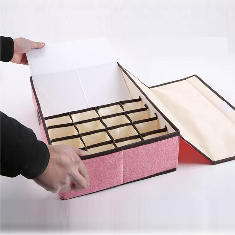 Apatinių drabužių laikymo dėžė Sulankstoma drabužių spinta Drabužių laikymo dėžutė kelnaitėms kojinėms Liemenėlė Tinklelis Stalčių laikymo Organizatoriai Medvilniniai skalbiniai