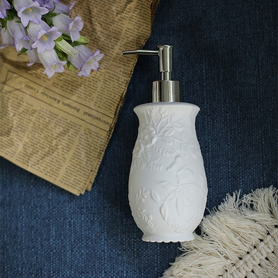 WHYOU Keramičke boce za tekući sapun Dozatori za emulzije Boce od lateksa Kupaonski pribor Set za vjenčanje