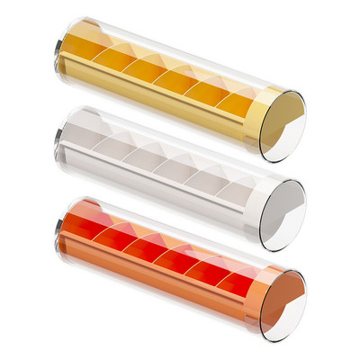 Spintos tvarkyklės laikymo dėžutė su skaidriu dangteliu sulankstomas apatinis trikotažas.