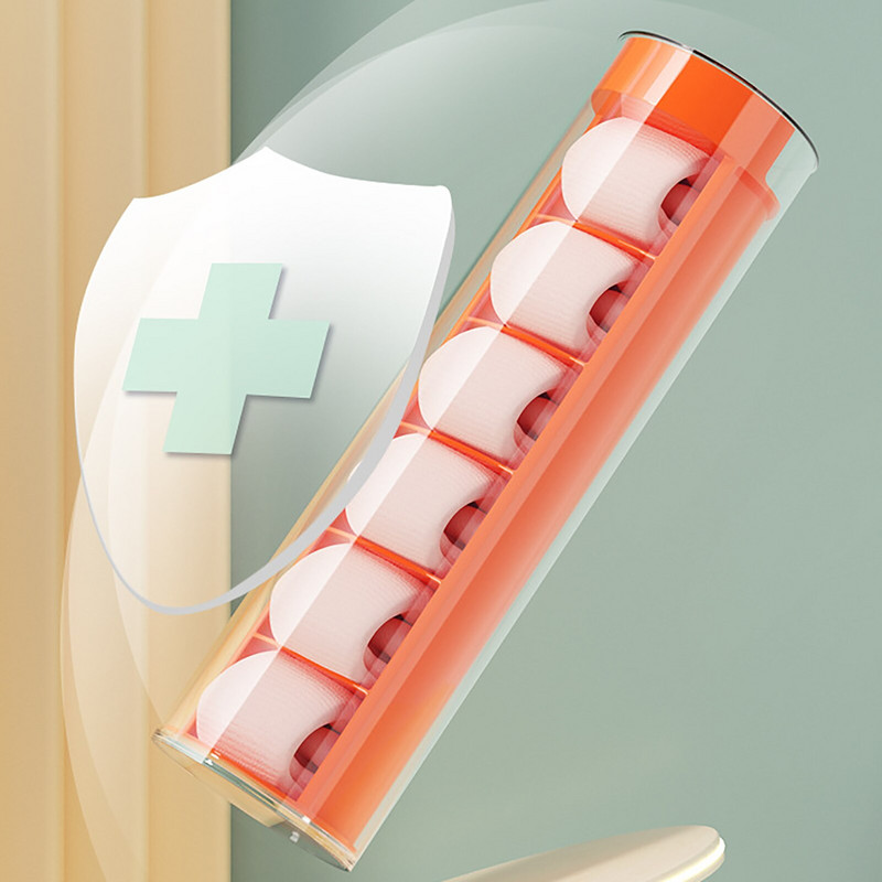 Spintos tvarkyklės laikymo dėžutė su skaidriu dangteliu sulankstomas apatinis trikotažas.