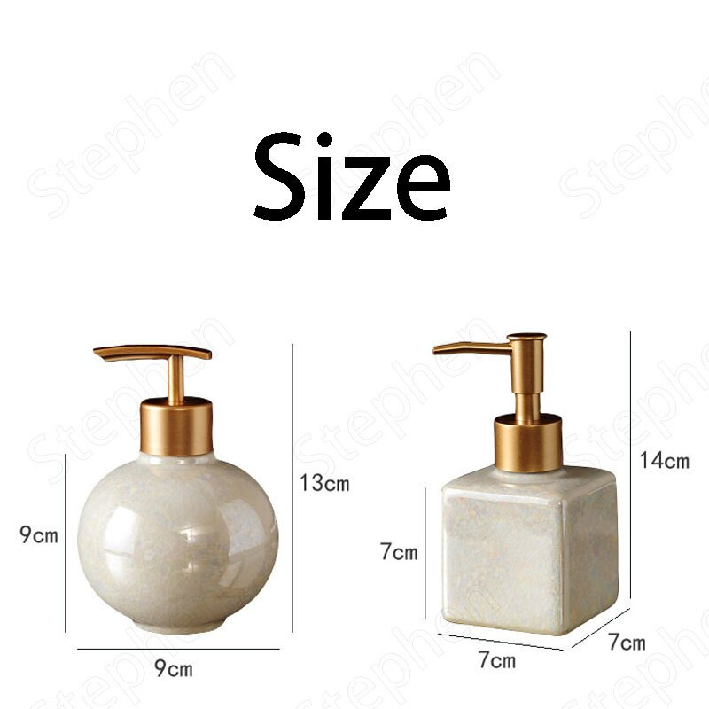 Pearl Glaze kerámia szappanadagoló Nordic Modern fehér jég repedezett textúra nyomó sampon palack fürdőszoba dekorációs kiegészítők