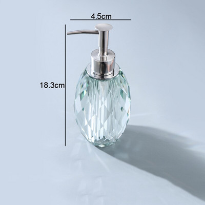 Jednostavna kristalna boca losiona Prijenosni dozator sapuna za pranje tijela Kućni dezinfekcijsko sredstvo za ruke Dozator boca šampona Kupaonski pribor