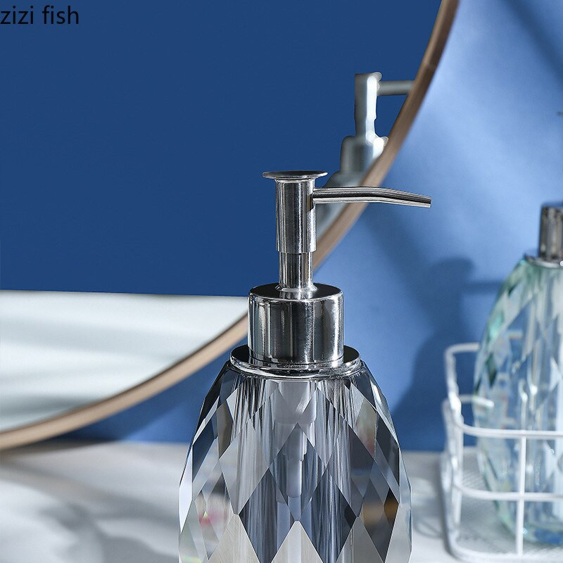 Jednostavna kristalna boca losiona Prijenosni dozator sapuna za pranje tijela Kućni dezinfekcijsko sredstvo za ruke Dozator boca šampona Kupaonski pribor