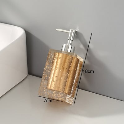 Simple Resin sampon kézfertőtlenítő flakon hordozható testápoló palack otthoni fürdőszobai kiegészítők balzsam szappanadagoló