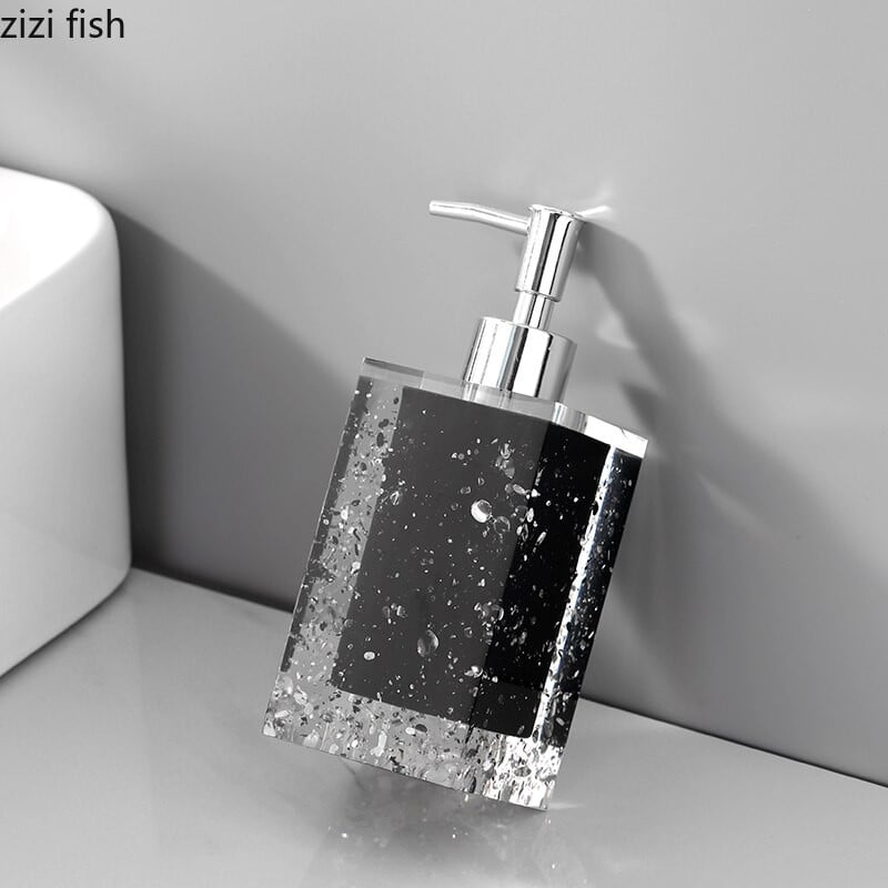 Simple Resin sampon kézfertőtlenítő flakon hordozható testápoló palack otthoni fürdőszobai kiegészítők balzsam szappanadagoló