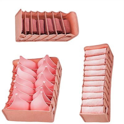 Apatiniai drabužiai Liemenėlė Organizatorius Dėžutė Stalčius Spinta Organizatoriai Skirstytuvai Dėžutės apatiniams Šalikai Kojinės Liemenėlės Karštas Išpardavimas Praktiškas