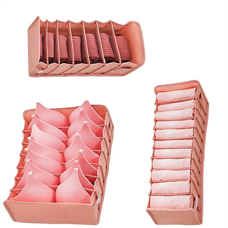 Apatiniai drabužiai Liemenėlė Organizatorius Dėžutė Stalčius Spinta Organizatoriai Skirstytuvai Dėžutės apatiniams Šalikai Kojinės Liemenėlės Karštas Išpardavimas Praktiškas