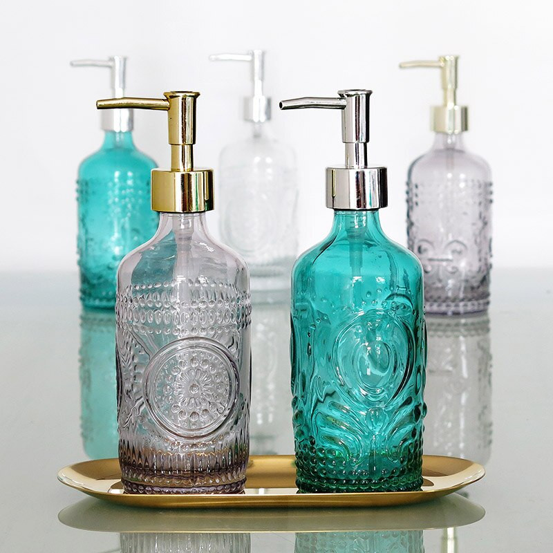 MIÉRT 1 darabos üvegpalack kézmosó folyékony emulziós szappanadagoló Retro fürdőszobai dekorációs kiegészítők