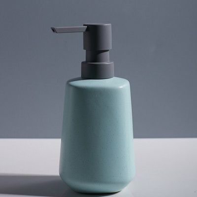 Nordic Ceramic Szilárd színű Szappanpalack Konyha Fürdőszoba Kiegészítők Sampon tusfürdő adagoló flakon csuklópánt adagoló