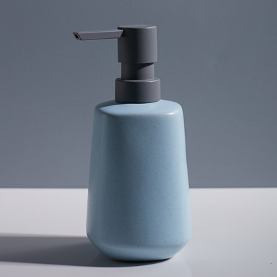 Nordic Ceramic Szilárd színű Szappanpalack Konyha Fürdőszoba Kiegészítők Sampon tusfürdő adagoló flakon csuklópánt adagoló