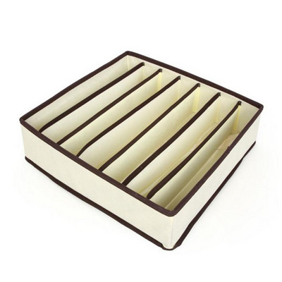 Set donjeg rublja Organizator za grudnjak Kutija za pohranu Bež ladica Organizatori za ormar Kutije za donje rublje Šalovi Čarape Grudnjak Organizator za odjeću