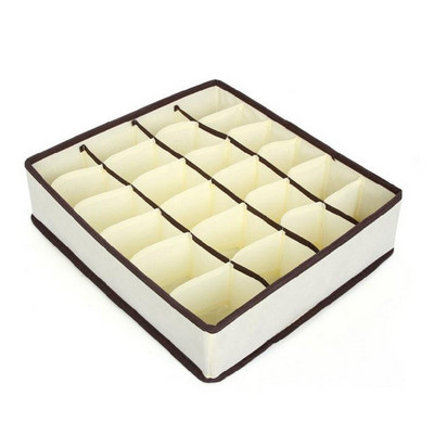 Set donjeg rublja Organizator za grudnjak Kutija za pohranu Bež ladica Organizatori za ormar Kutije za donje rublje Šalovi Čarape Grudnjak Organizator za odjeću