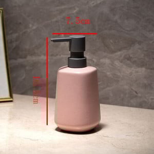 „Simple Bathroom Lotion Bottle“ viešbučio vonios kambario veido valiklis, šampūnas, rankų muilas, dušo želė losjono buteliukas, stūmimo tipo dozatorius