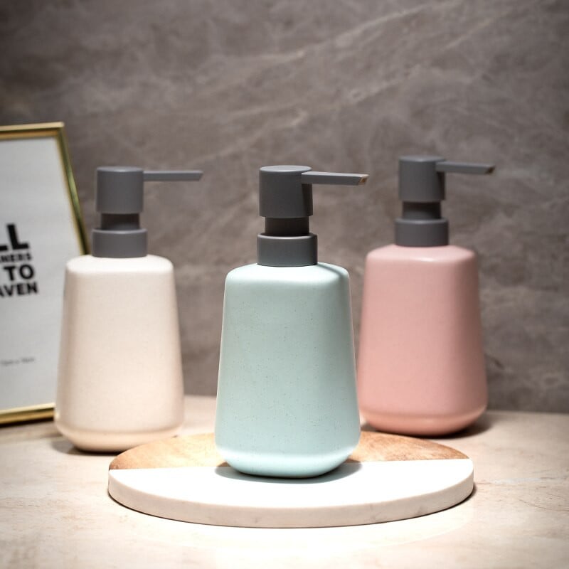 „Simple Bathroom Lotion Bottle“ viešbučio vonios kambario veido valiklis, šampūnas, rankų muilas, dušo želė losjono buteliukas, stūmimo tipo dozatorius