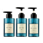 3 buc/set 500 ML dozator de săpun sticle pompă sticle reîncărcabile șampon săpun de corp set de recipiente pentru balsam de păr