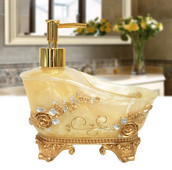 Dozatoare de săpun lichid pentru hotel în stil european, pompă, duș, sticlă de șampon, recipient pentru dezinfectant pentru mâini, accesorii pentru baie LF275