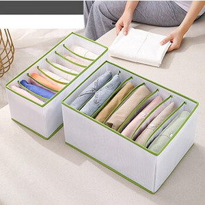 Skapja organizators Uzglabāšanas kaste Salokāma Apakšveļas Organizatori Glabāšanas sadalītāji Atvilktņu Organizators Zeķes 7 Režģu Kaste Drēbēm