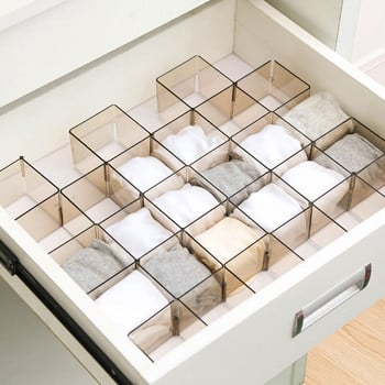 Пластмасов контейнер за съхранение Удобен сандък за съхранение с чекмеджета за спалня Кутии за организиране на предмети Чекмедже за кошер Разделител Органайзер