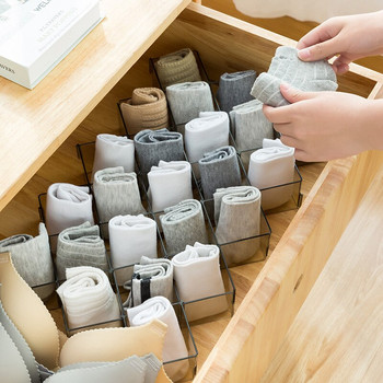 Пластмасов контейнер за съхранение Удобен сандък за съхранение с чекмеджета за спалня Кутии за организиране на предмети Чекмедже за кошер Разделител Органайзер