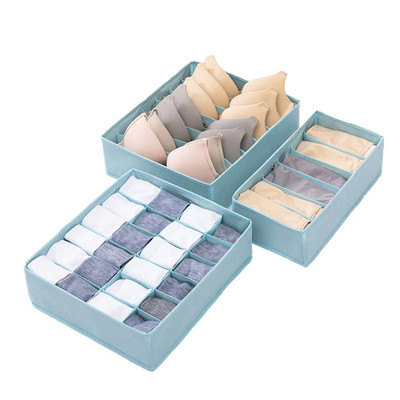 3 bucăți sutien lenjerie de corp cutie de depozitare cutie de depozitare sertar nețesut dulap organizatori depozitare organizator sertar cutii despărțitoare