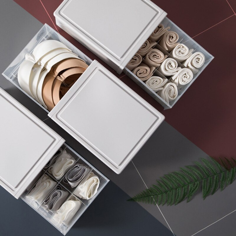 Fehérnemű Melltartó Zokni Ruházat Tároló doboz Szekrény Szervezők Ruhásszekrény Szekrény Otthon Szervezet Fiókelválasztó Kollégium Helytakarékos