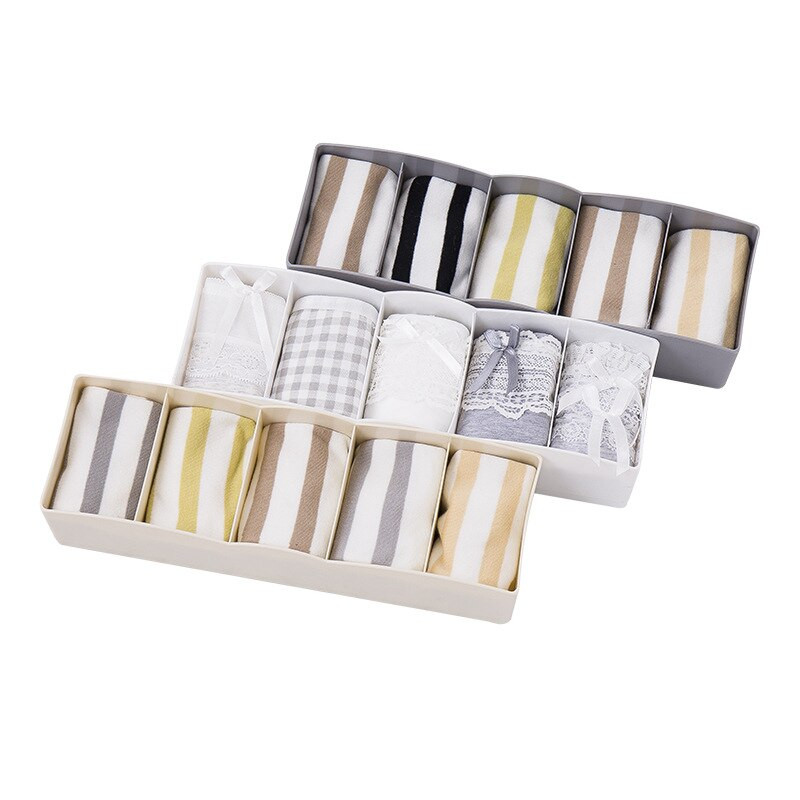 Új fehérnemű Fiók Rendszerezők Elválasztók Szekrény Ruhák Tároló Szervező doboz Melltartókhoz Sálak Nyakkendők Zokni dobozok