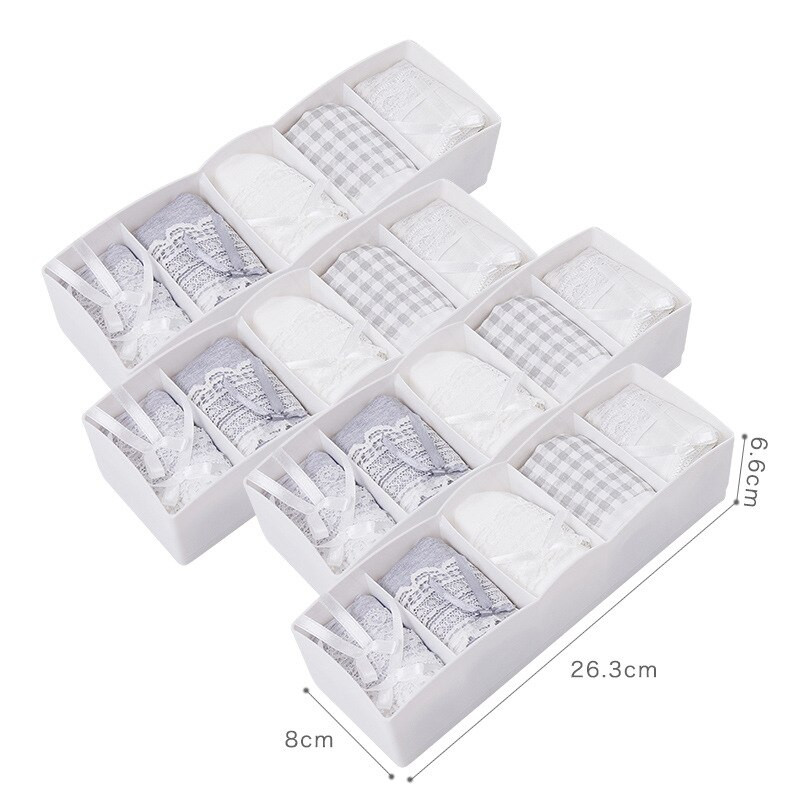 Új fehérnemű Fiók Rendszerezők Elválasztók Szekrény Ruhák Tároló Szervező doboz Melltartókhoz Sálak Nyakkendők Zokni dobozok