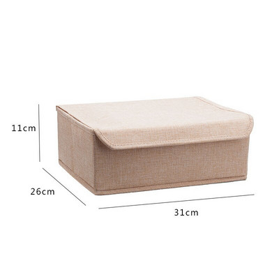 Mazgājamas glabāšanas organizatora kastes Salokāmas skapja atvilktņu organizatori Apģērbi Skapji Apakšveļa Apakšbikses Krūštura uzglabāšanas kaste ar vāku