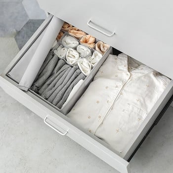 Домашна сгъваема кутия за съхранение на чекмедже за бельо Органайзер Сутиени Чорапи Кутия за вратовръзки Многофункционален Оксфорд Органайзер за бельо Сутиен Шкаф