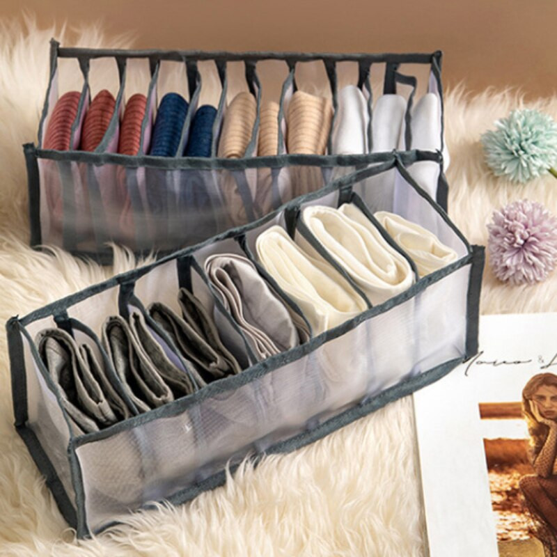 3vnt Apatiniai Liemenėlės Tvarkyklės Dėžutė Stalčių Skirstytuvai Spintelės Organizatoriai Dėžutės apatiniams Liemenėlės Šalikai Kaklaraiščiai Kojinės Dropship