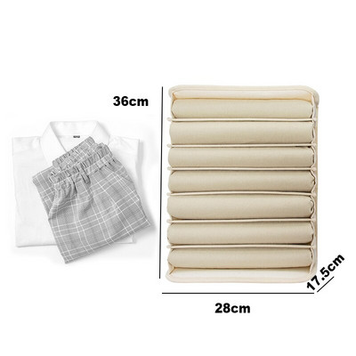 Apakšveļas kastīte Kokvilna Biezināta Atvilktne Organizatori Salokāmi Skapja Organizatori Zeķēm Krūšturis Apakšbikses Šalles Apģērbu Uzglabāšanas Kaste