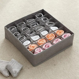 Otthoni tárolás Mosható sálak Zokni Melltartó Szervező Tároló doboz Fiók Szekrény Szervező Dobozok Fehérneműhöz Melltartó