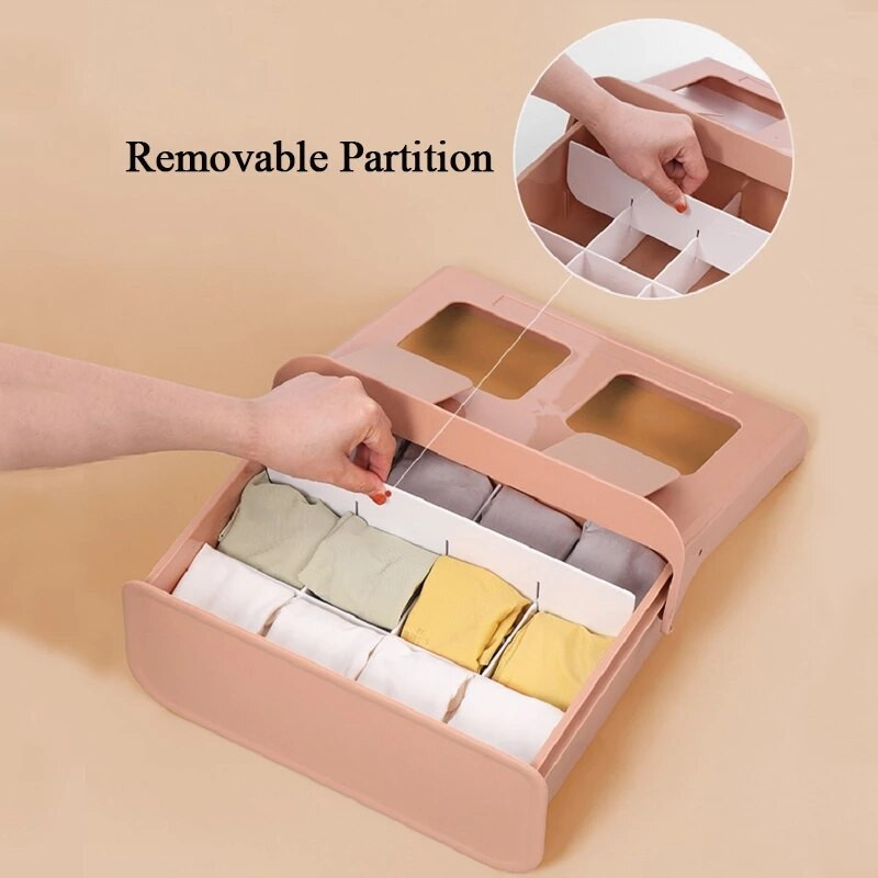 Apatinių drabužių laikymo dėžė Drabužių spinta Apatinės kelnės Liemenėlė laikymo dėžutė Drabužiai Organizatorius Stalčiaus tipas Namai Kojinės Tvarkyklės Spintos Tvarkyklės