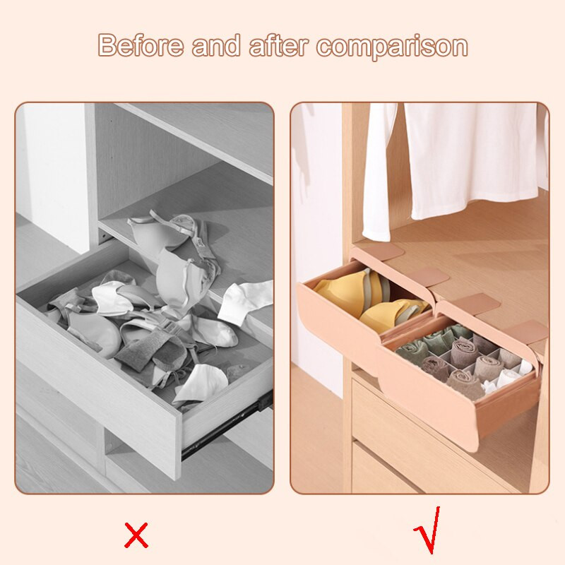 Apatinių drabužių laikymo dėžė Drabužių spinta Apatinės kelnės Liemenėlė laikymo dėžutė Drabužiai Organizatorius Stalčiaus tipas Namai Kojinės Tvarkyklės Spintos Tvarkyklės